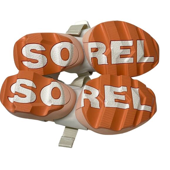 Sorel Sea Salt & Peach Blossom Kinetic Impact Sling Sandal Size 10 Gorpcore WMNS - Picture 3 of 8